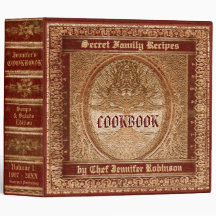 Cookbook de aspecto vintage
