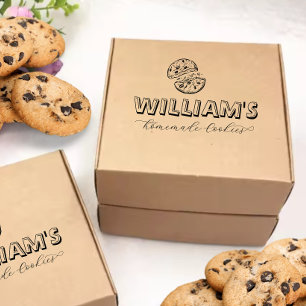 Cookes grandes sellos de caucho personalizado