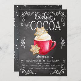 Cookies & Cocoa - Invitación al chocolate caliente