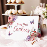 Cookies de polvo de hadas de hembra Tarjeta Buffet