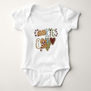 Cookies para camisetas y regalos de Santa