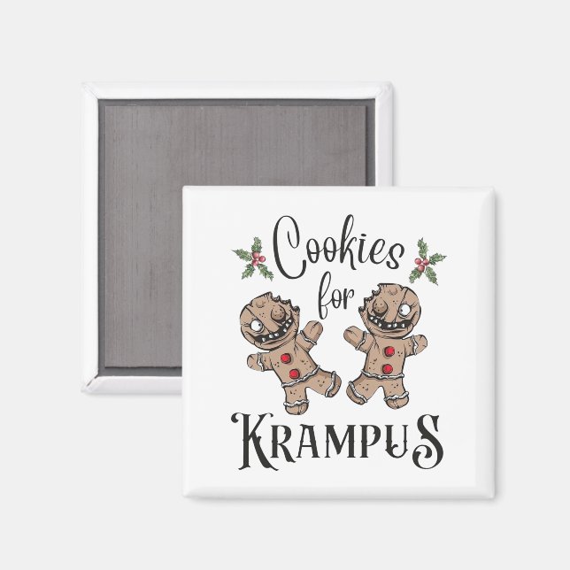 Cookies para el imán Krampus (Anverso/Reverso)