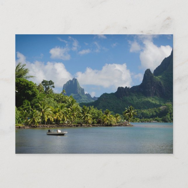 Cook's Bay, postal de Moorea (Anverso)