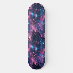 Cool Anime Cyberpunk Skateboard Diseñado Japonés