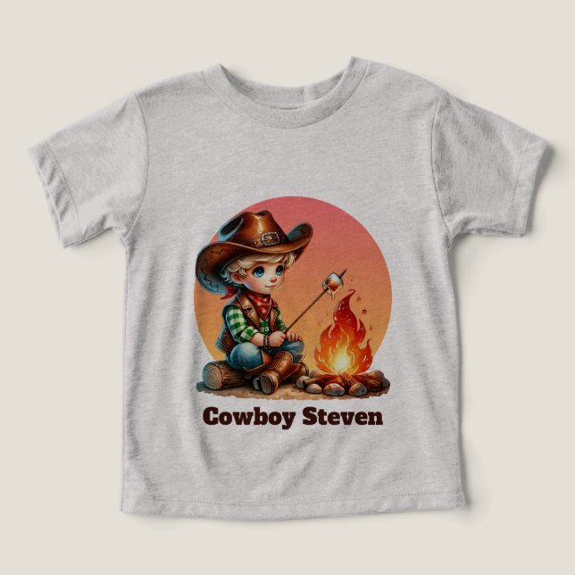 Cool boys cowboy customizable  (Diseño delantero )