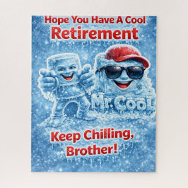 Cool retirement jigsaw puzzle for brother funny Mr