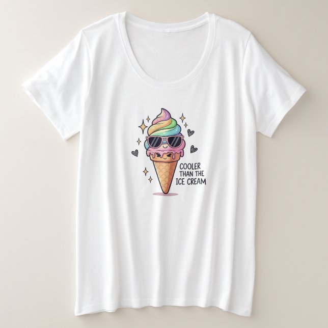 Cooler Than Ice Cream Pun (Anverso del diseño)