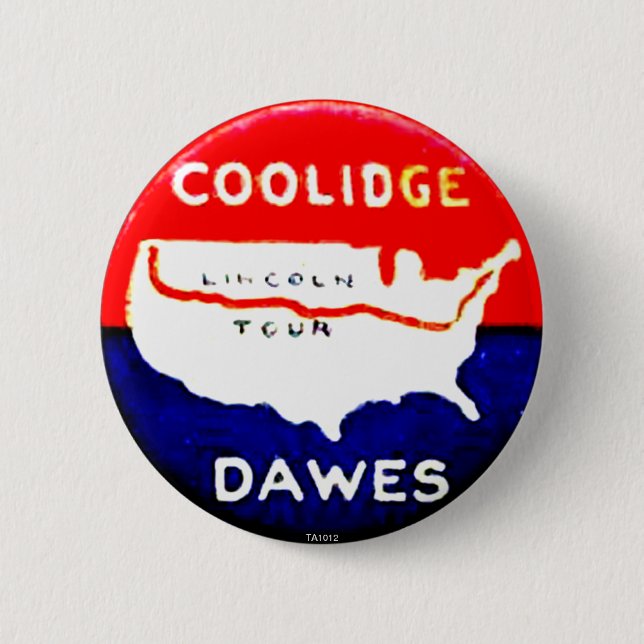 Coolidge-Dawes - botón (Anverso)