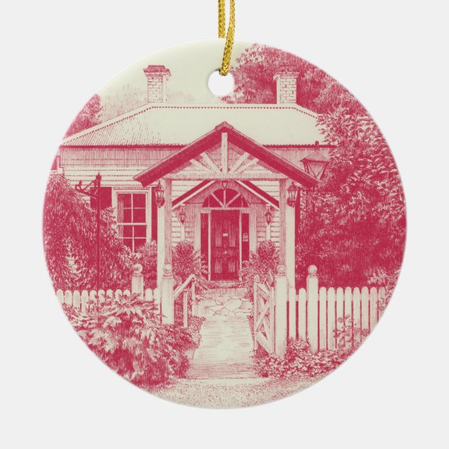 'Coonara Springs' (té de Devonshire) - Ornamento (Frente)