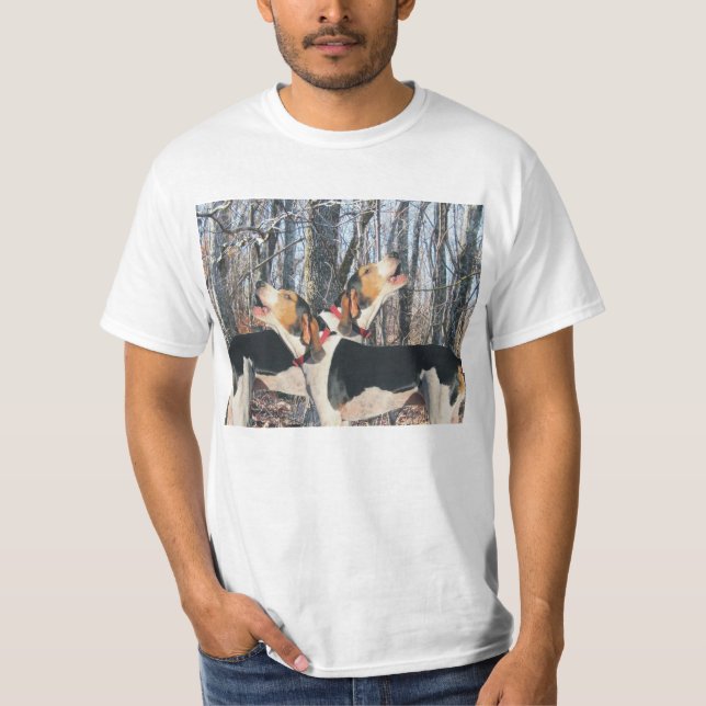 Coonhounds del caminante de Treeing en camiseta de (Anverso)