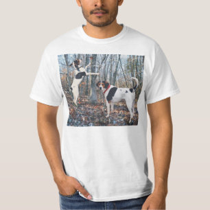 Coonhounds del caminante de Treeing en camiseta de