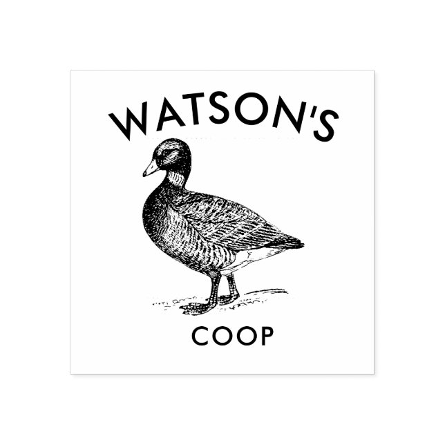 Coop familiar | Sello de huevo de pato (Impresión)