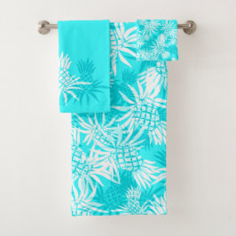 Coordenada Tropical Pineapple Camo Hawaii - Turq