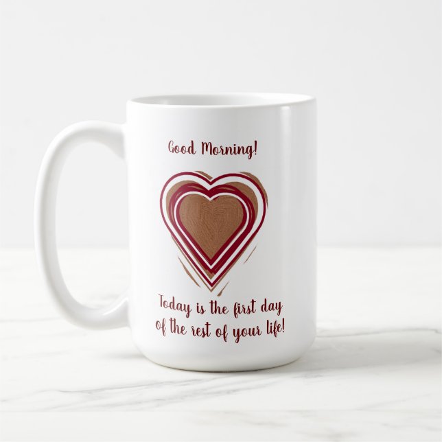 Copa alegre con la oración de San Francisco (Izquierda)