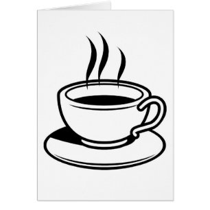 Copa caliente de café