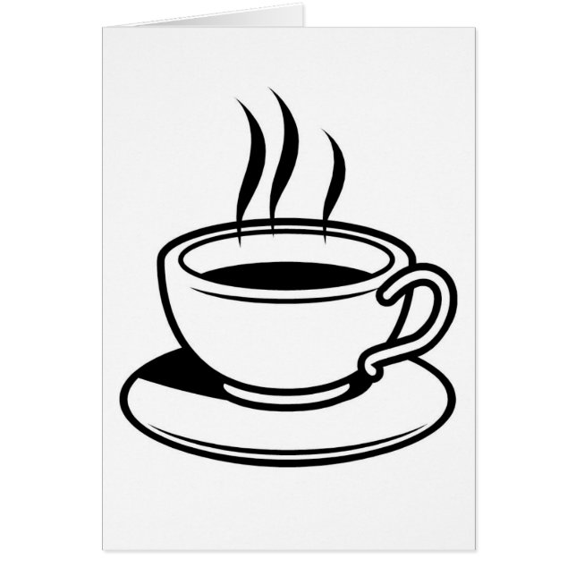 Copa caliente de café (Frente)