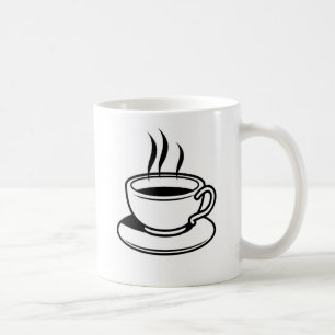 Copa caliente de café