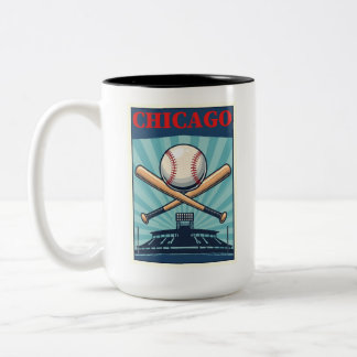 Copa Coffee de Chicago con temática de béisbol