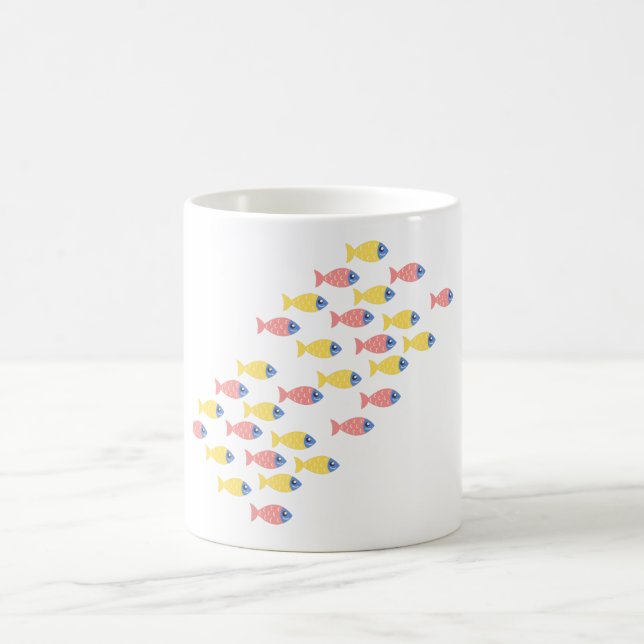 Copa Coffee de Migración de Peces del Arcoiris (Centro)
