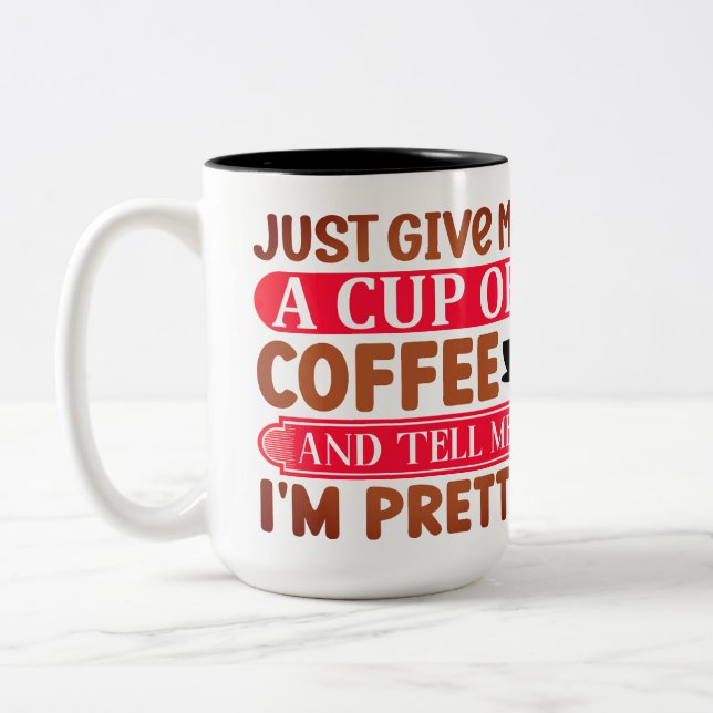 Copa Coffee divertida (Izquierda)