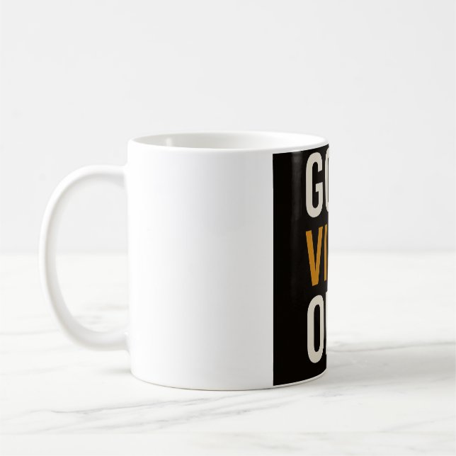 Copa Coffee Motivacional Sólo Mug con Buenos Vibes (Izquierda)