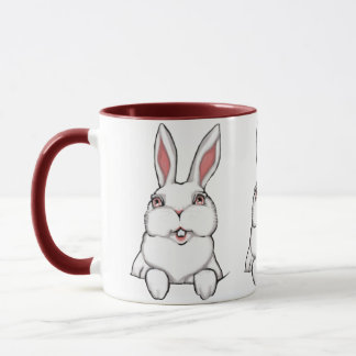 Copa Coffee Mug de Conejo Conejo Conejo