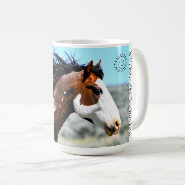 Copa Coffee Western Picasso Son Wilse Horse (Anverso derecho)