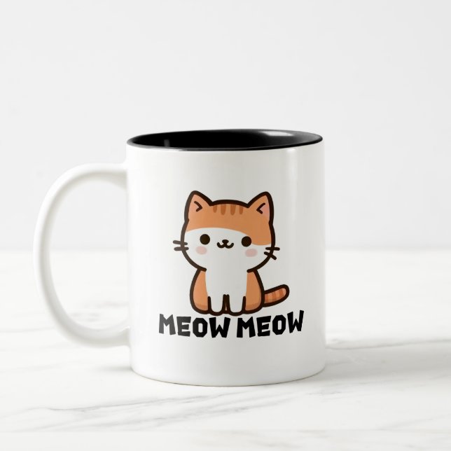 Copa Cute Meow Meow (Izquierda)