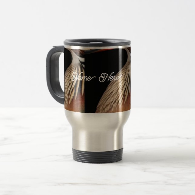 Copa de 40 oz con asa, Copa de acero inoxidable (Anverso izquierdo)