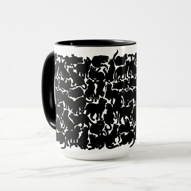 Copa de arte Cat Mug Coffee Cup Guay Cat Lover (Anverso izquierdo)