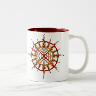 Copa de arte espiritual Arte nativo Mug Fuerza de