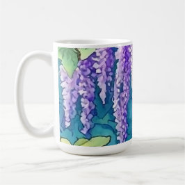 Copa de Café Clásico con diseño de histeria de flo