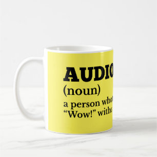 Copa de Café de Definición Audióloga
