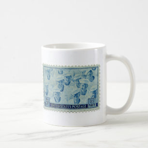 Copa de Café de Estampado Vintage