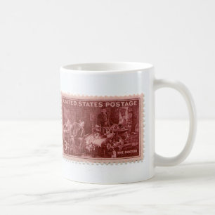Copa de Café de Estampado Vintage