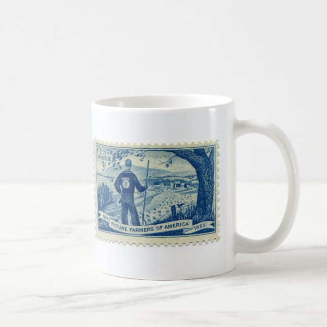 Copa de Café de Estampado Vintage (Derecha)