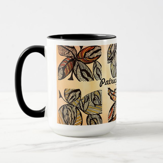 Copa de café de hoja marrón (Izquierda)
