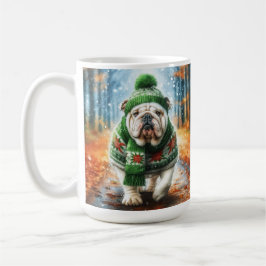 Copa de Café de Navidades de Bulldog de Inglaterra