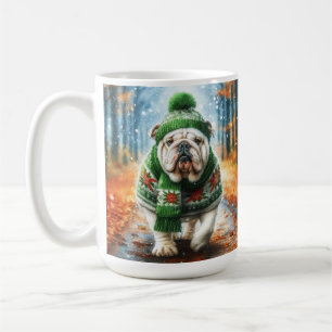 Copa de Café de Navidades de Bulldog de Inglaterra