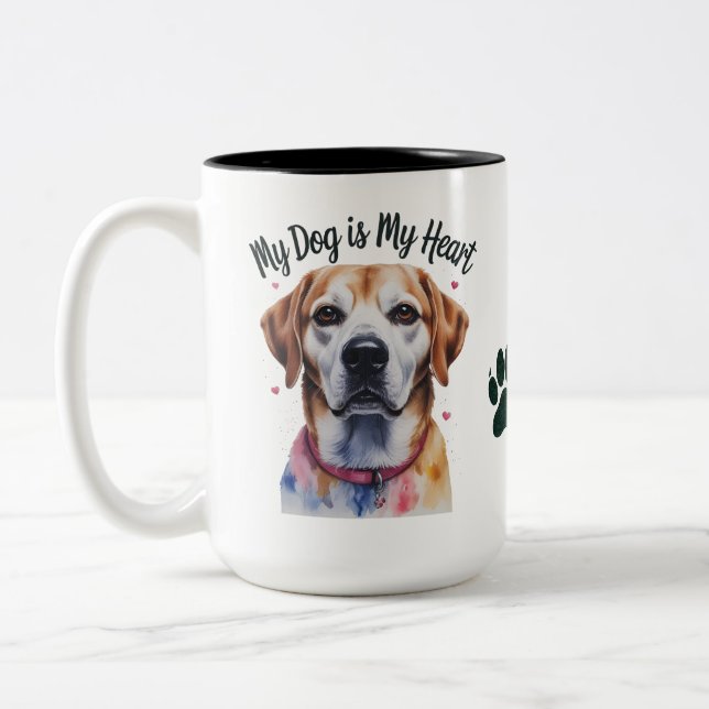Copa de Café de Perro Tradicional, regalo de propi (Izquierda)