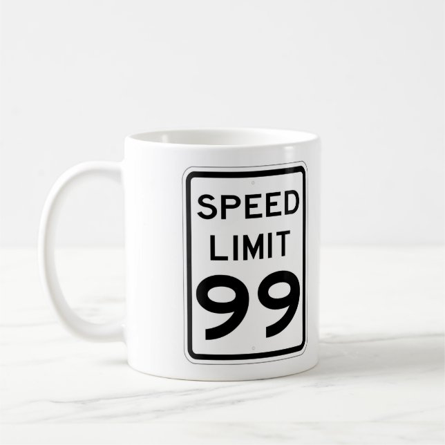 Copa de café de Rótulo de 99 MPH (Izquierda)