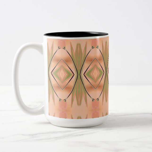 Copa de Café Floral de bonito (Izquierda)