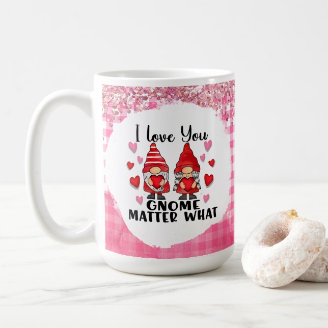 Copa de café Gromes Valentines (Con donut)