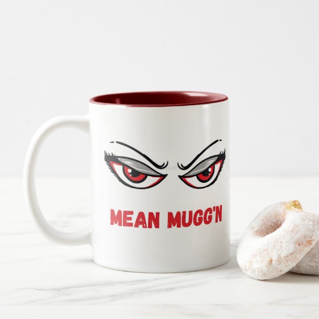 Copa de Café Mean Mugg'n (Con donut)