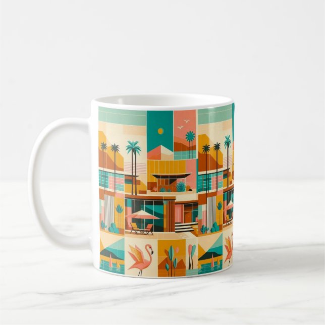 Copa de café Palm Springs Retro Vibes (Izquierda)