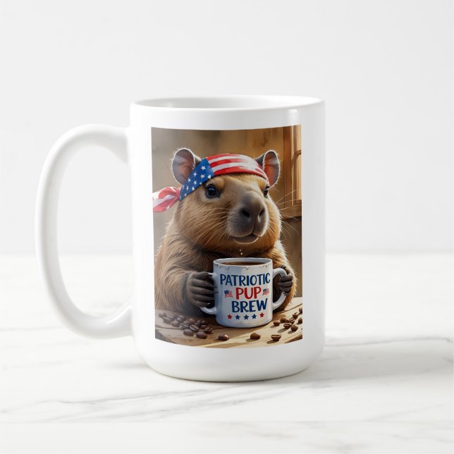 Copa de Café "Patriotic Brew" (Izquierda)