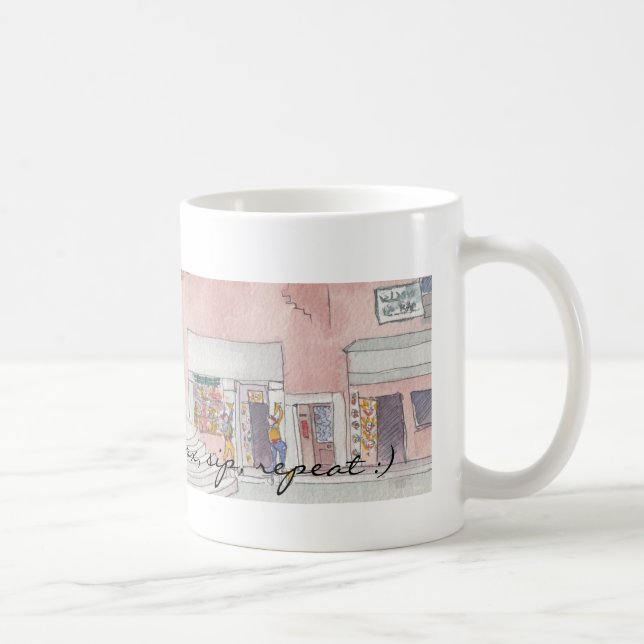 Copa de café "Relájate, sip, repite" (Derecha)