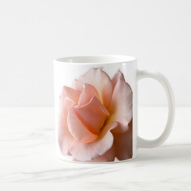 Copa de Café Rosa Mug de Roses Rosado Decoración R (Derecha)