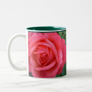 Copa de Café Rosa Mug de Roses Rosado Decoración R