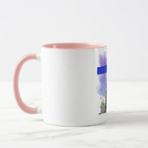 Copa de Café Rosa "WHEEW Chille" para "esos días"